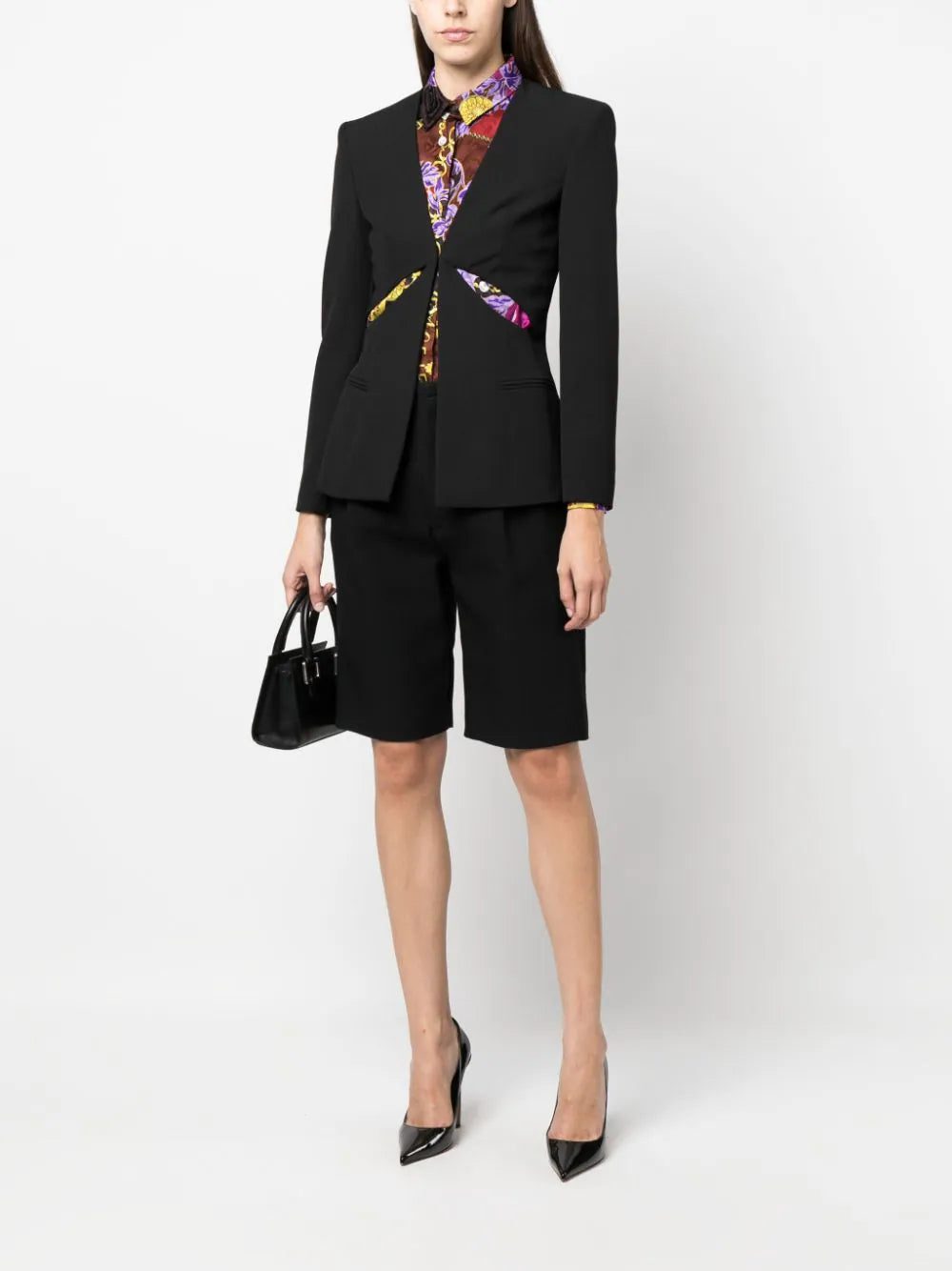 Versace Jeans Couture single-breasted cut-out blazer - Image 2