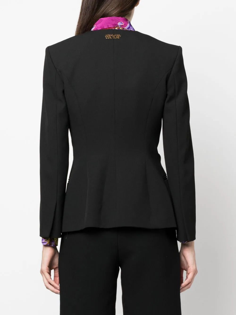 Versace Jeans Couture single-breasted cut-out blazer - Image 4