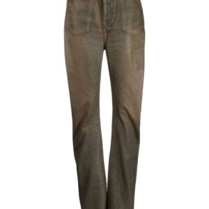 Acne Studios  relaxed fit coated jeans