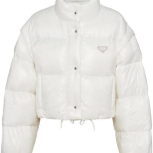 Prada  Re-Nylon cropped down jacket