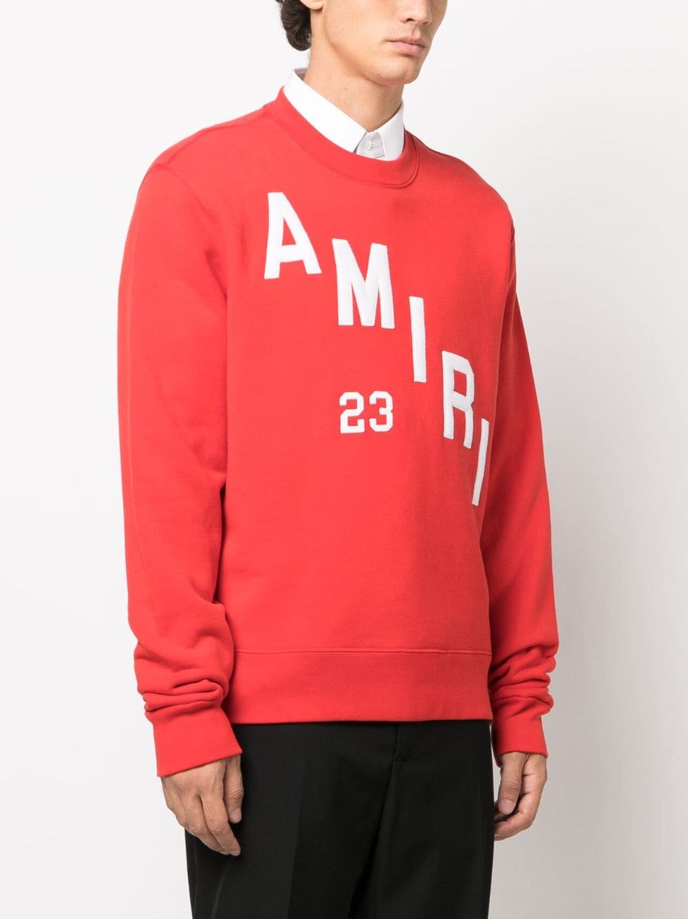 AMIRI logo-print crew-neck sweatshirt - Image 3