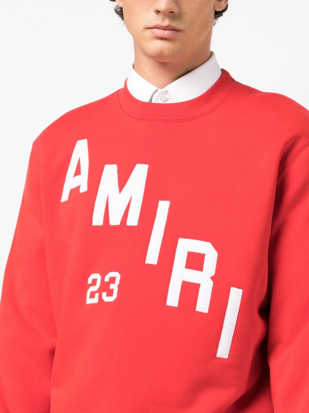 AMIRI logo-print crew-neck sweatshirt - Image 5