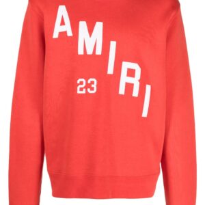 AMIRI logo-print crew-neck sweatshirt