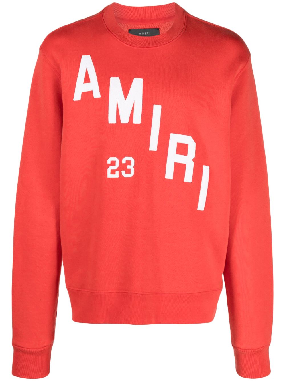 AMIRI logo-print crew-neck sweatshirt