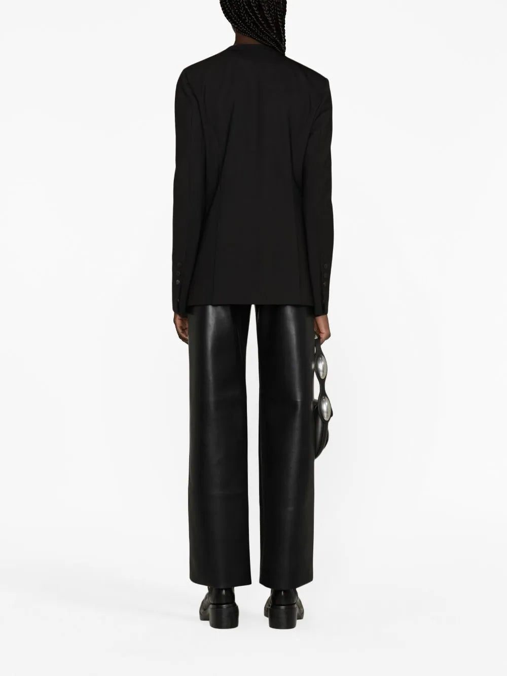 Rick Owens notched-lapel single-breasted blazer - Image 4