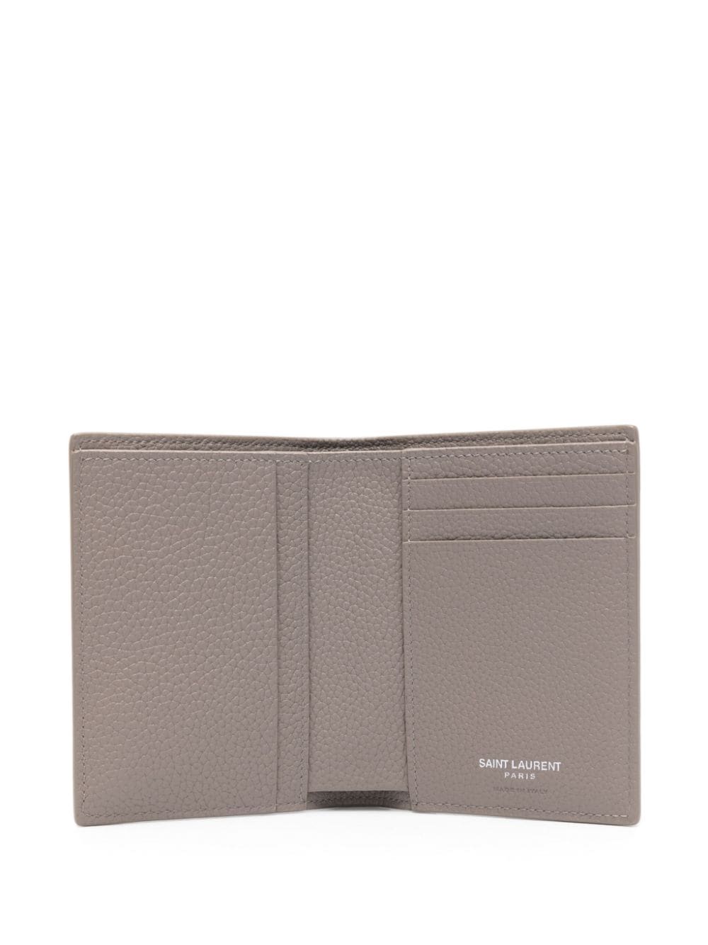 Saint Laurent YSL-plaque leather wallet - Image 3