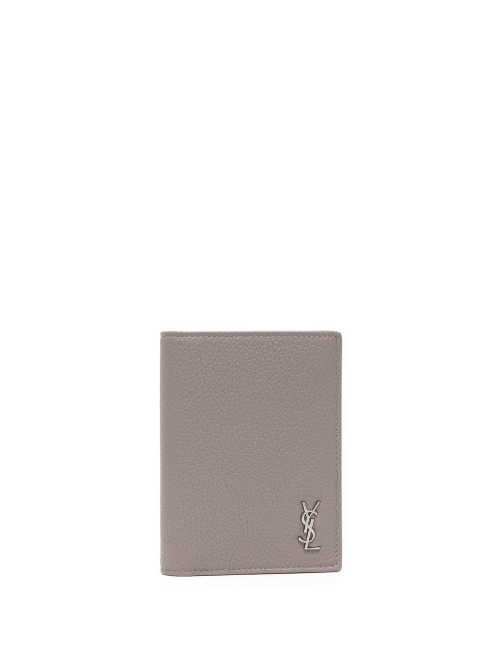 Saint Laurent YSL-plaque leather wallet - Image 2