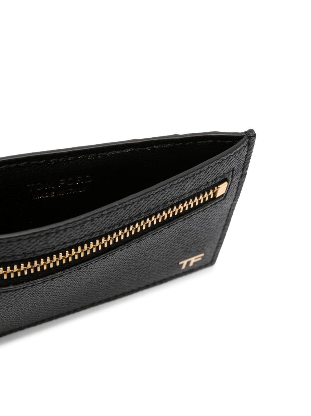 TOM FORD logo-stamp leather cardholder - Image 3