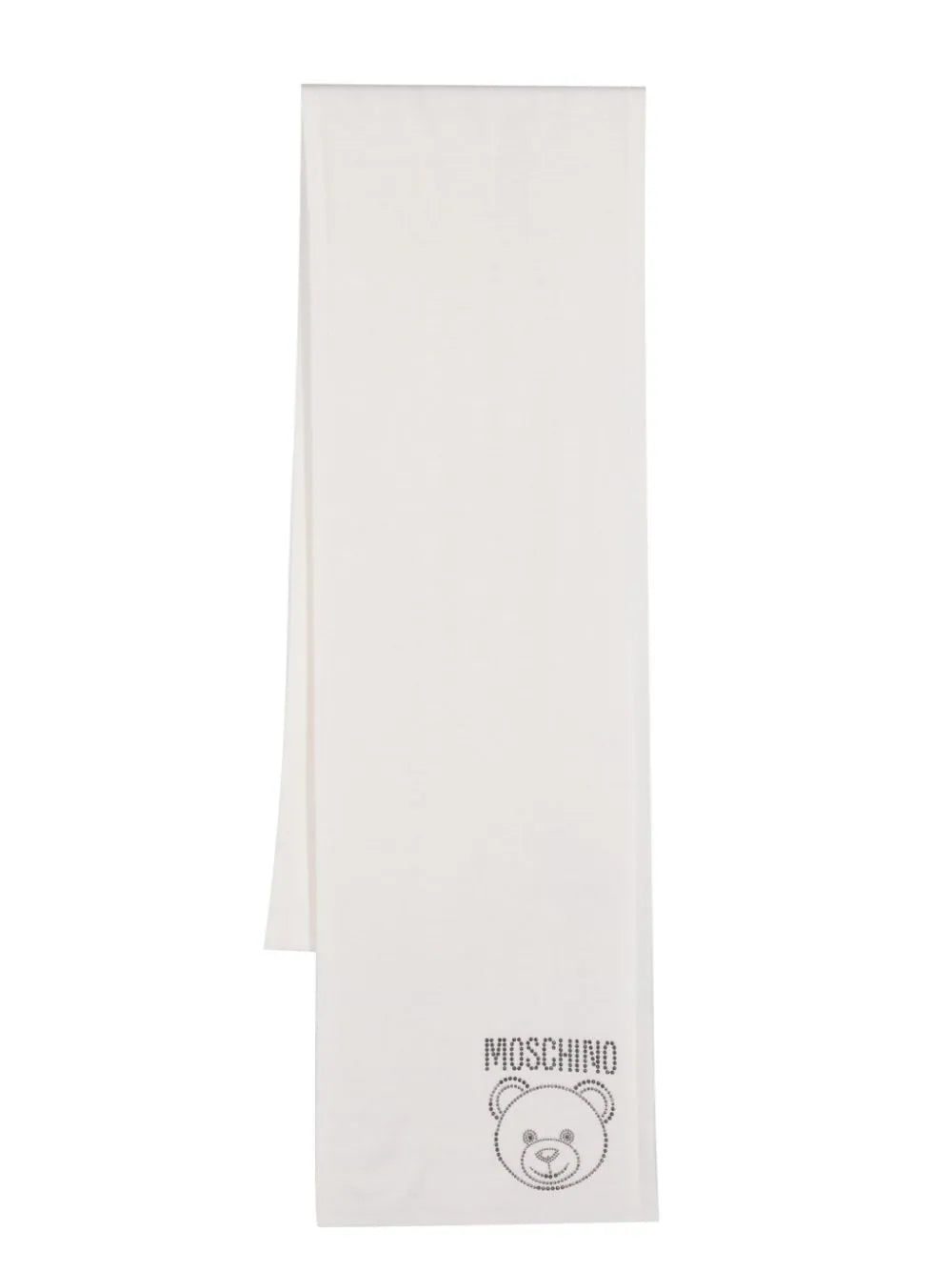 Moschino Teddy Bear wool scarf