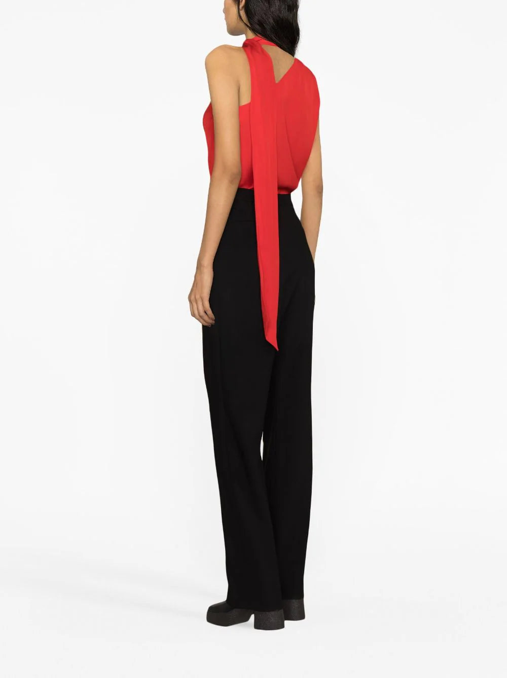 Stella McCartney one-shoulder neck-strap blouse - Image 4
