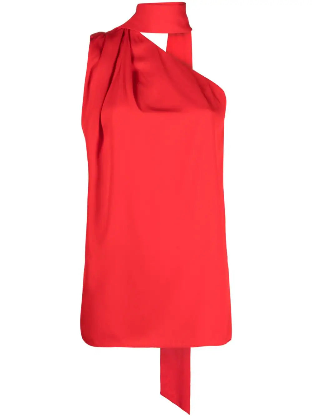 Stella McCartney one-shoulder neck-strap blouse