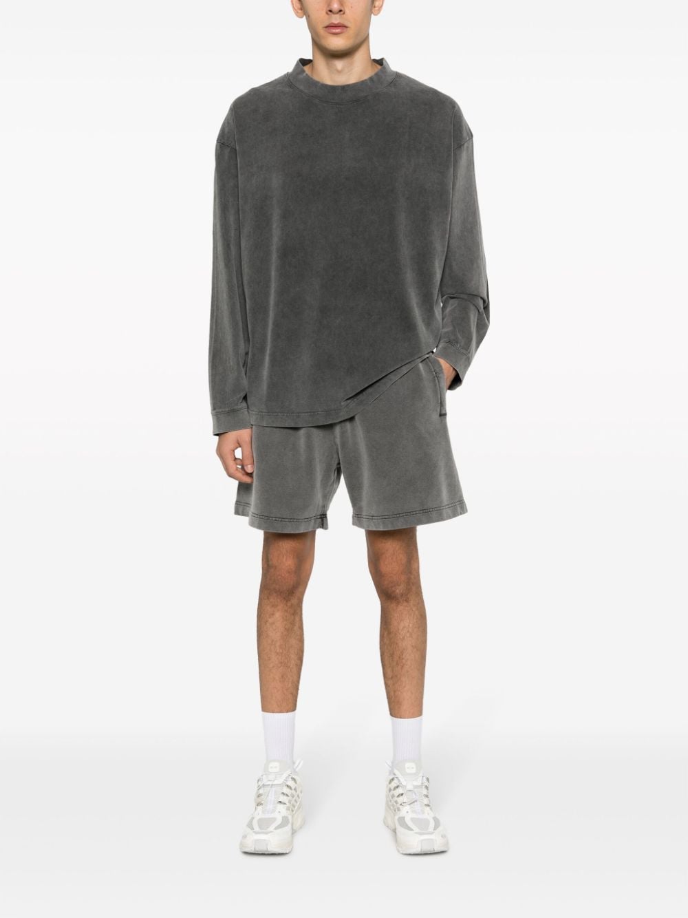 Acne Studios faded-effect cotton sweatshirt - Image 2