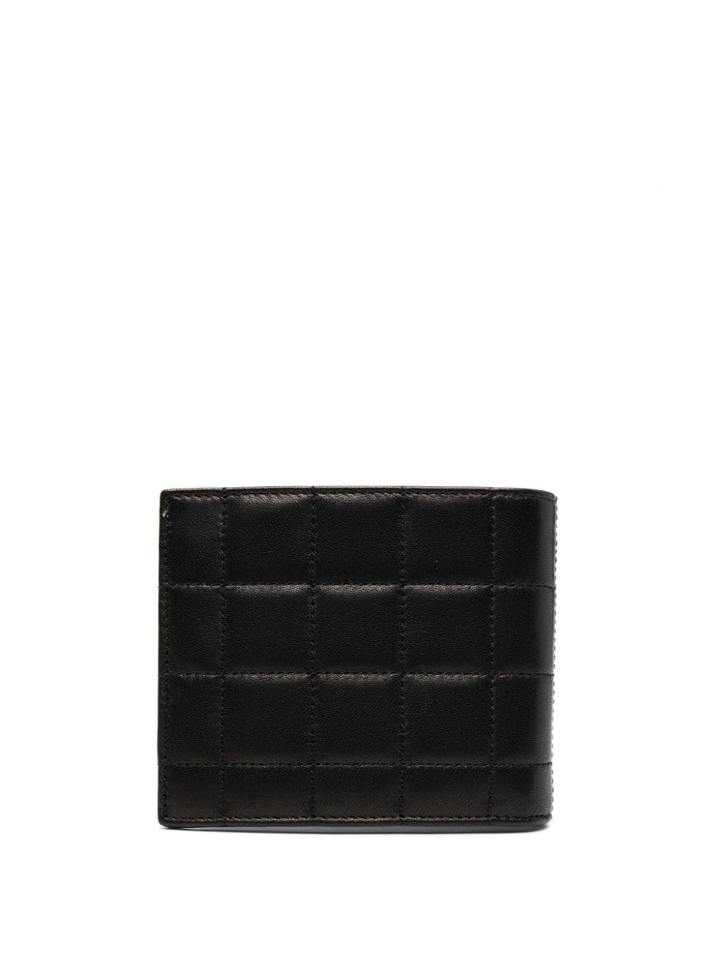 Saint Laurent logo-stamp quilted leather wallet - Image 2