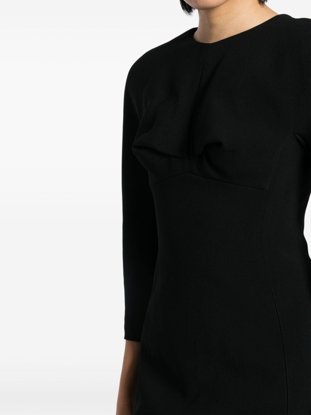 Versace rounded-shoulder minidress - Image 5