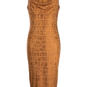 Versace Medusa '95 rhinestone-embellished dress