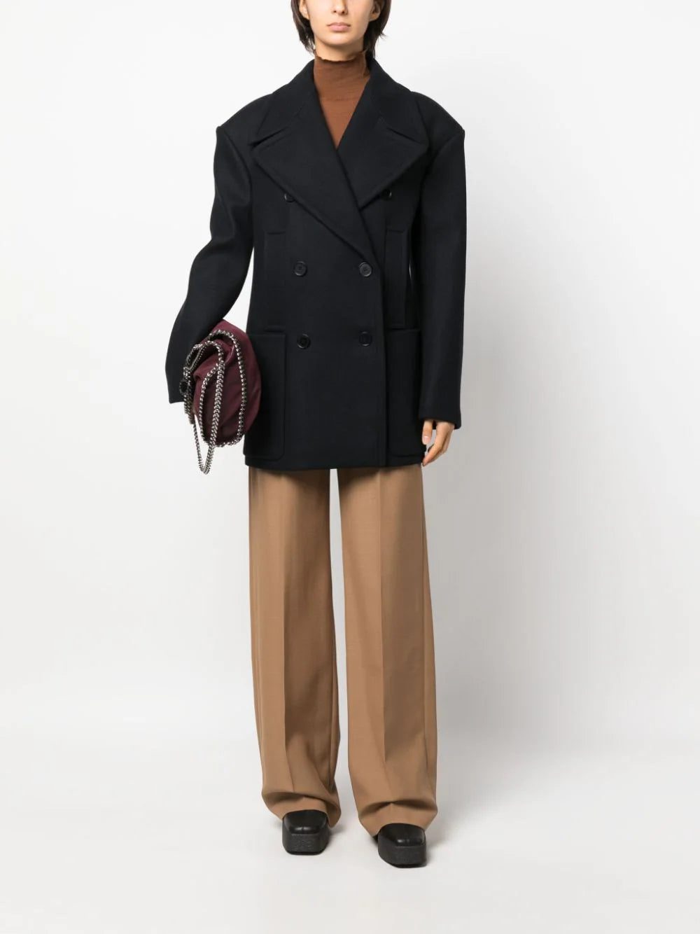 Stella McCartney straight-leg wool trousers - Image 2