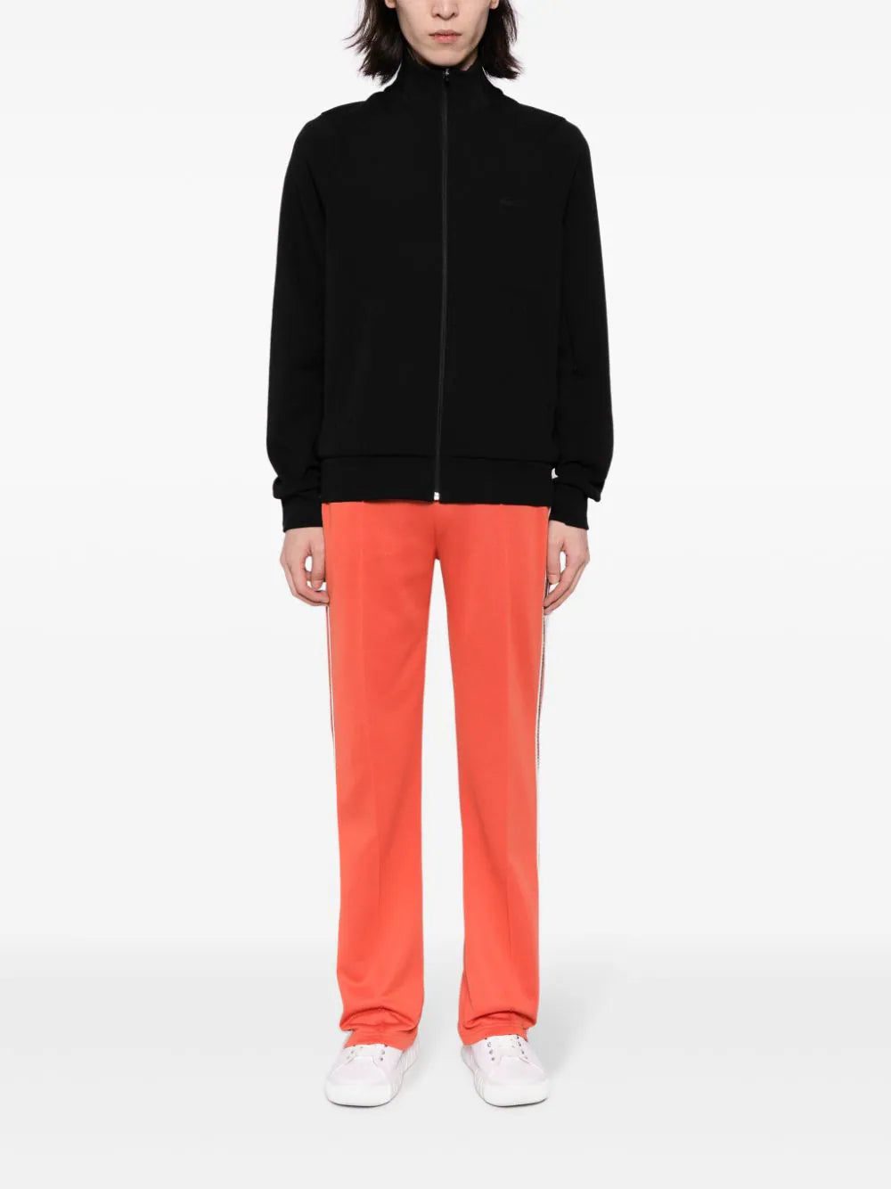 Lacoste logo-embroidered stretch-cotton jacket - Image 2