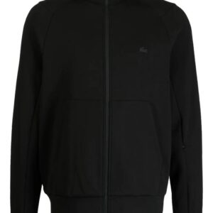 Lacoste logo-embroidered stretch-cotton jacket