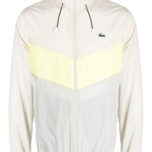 Lacoste Packaway logo-embroidered bomber jacket