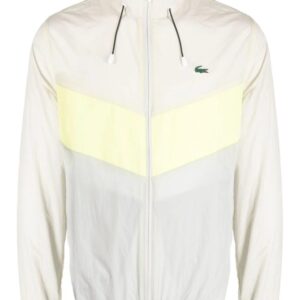 Lacoste Packaway logo-embroidered bomber jacket