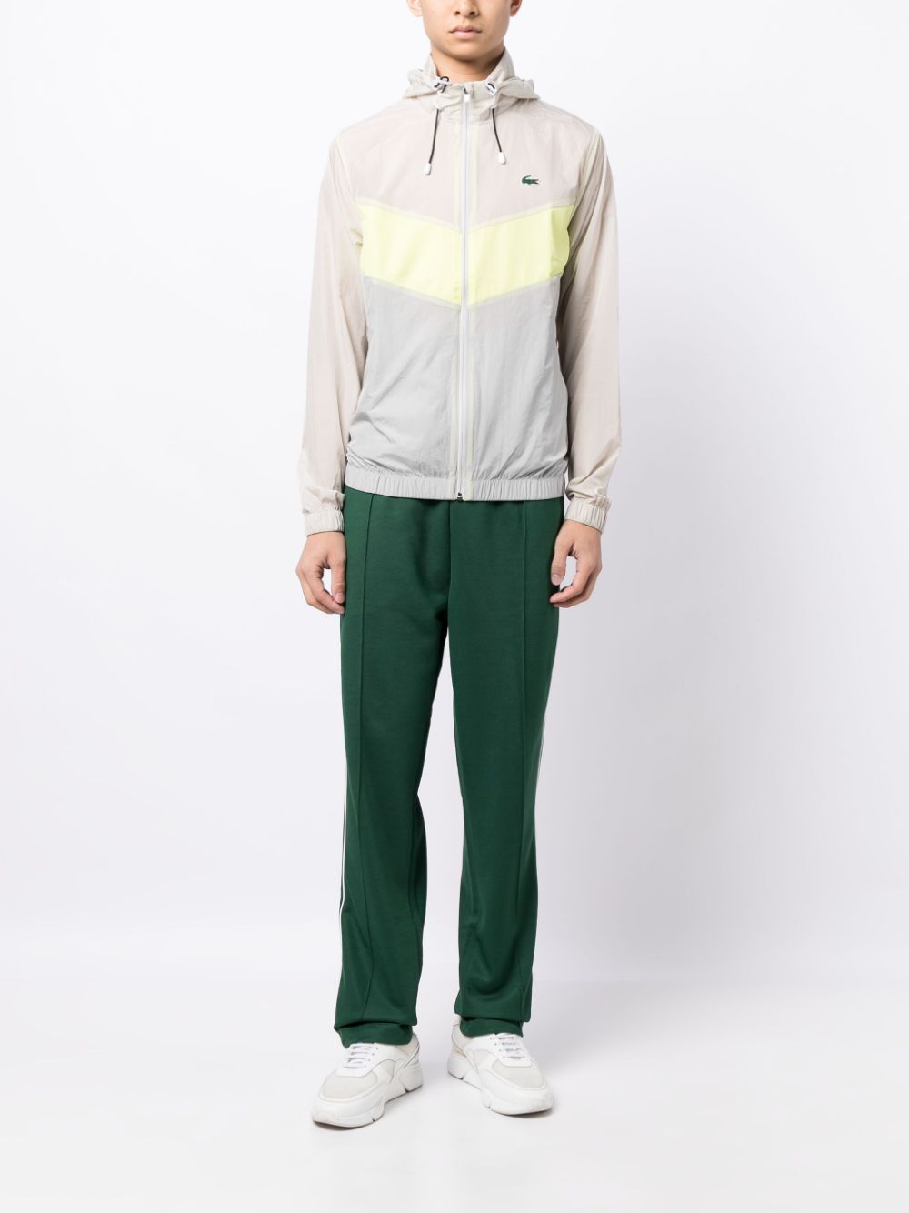 Lacoste Packaway logo-embroidered bomber jacket - Image 2