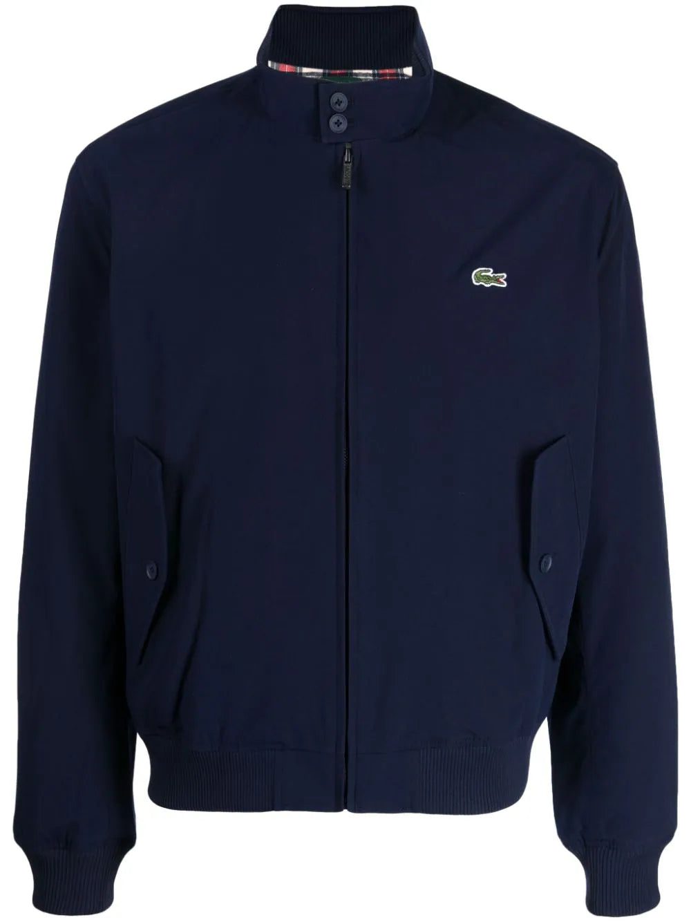 Lacoste logo-embroidered water-repellent jacket