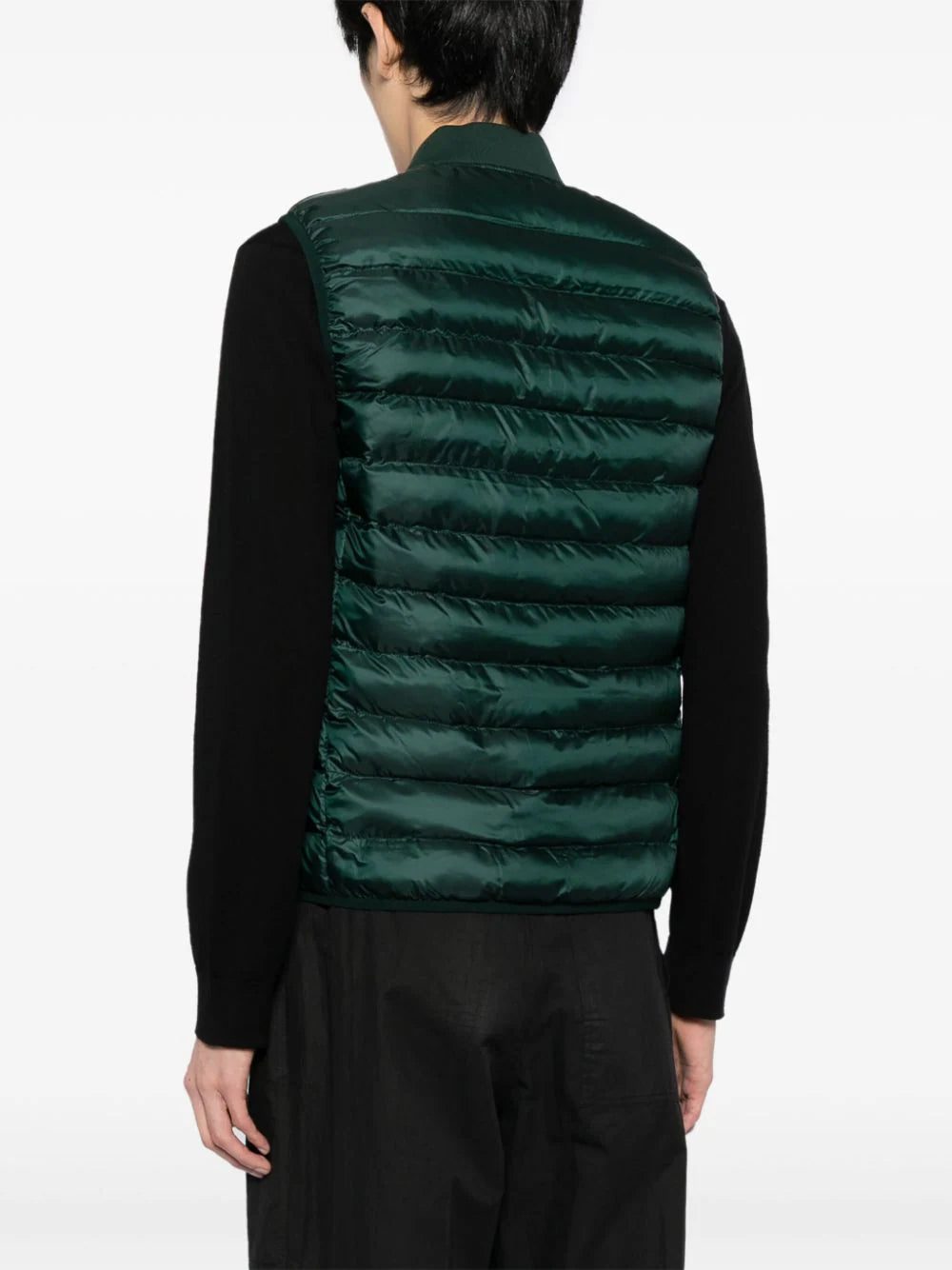 Lacoste logo-emboridered quilted gilet - Image 4