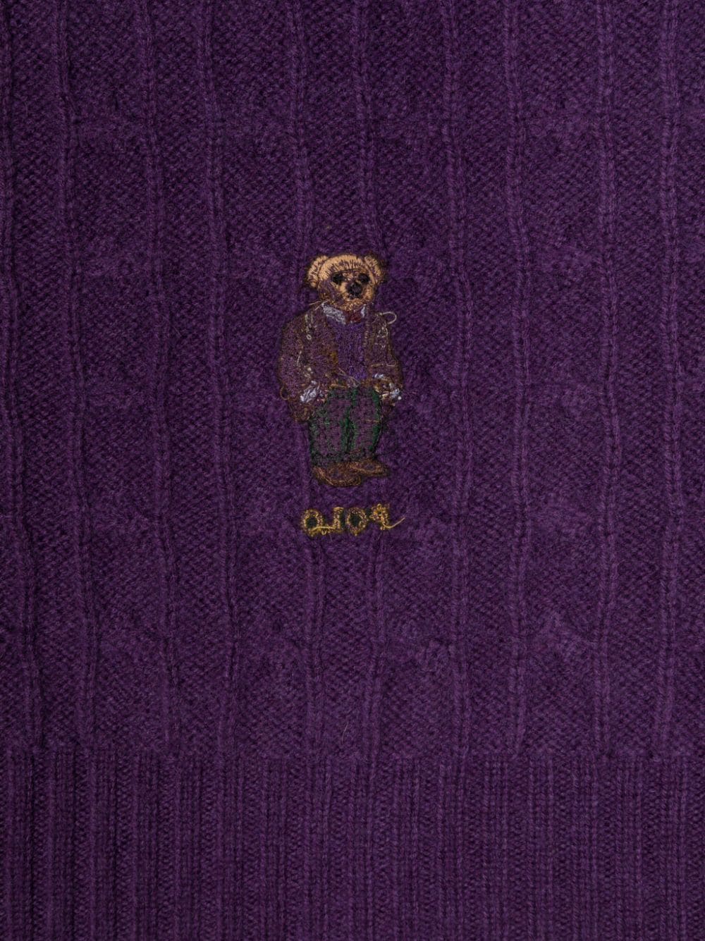 Polo Ralph Lauren Polo Bear cable-knit scarf - Image 2