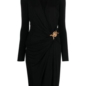 Versace Medusa '95 midi wrap dress