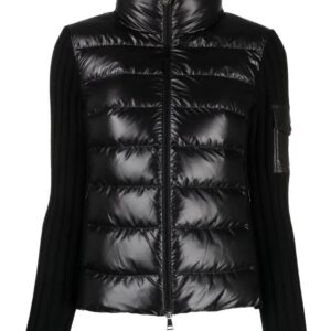 Moncler  logo-patch puffer jacket