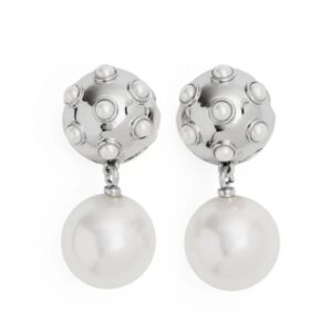 Marc Jacobs pearl-detail drop earrings