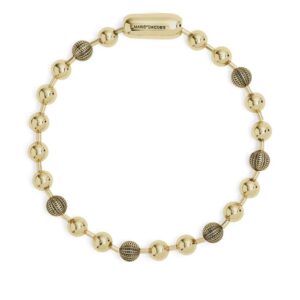 Marc Jacobs logo-engraved ball-chain necklace