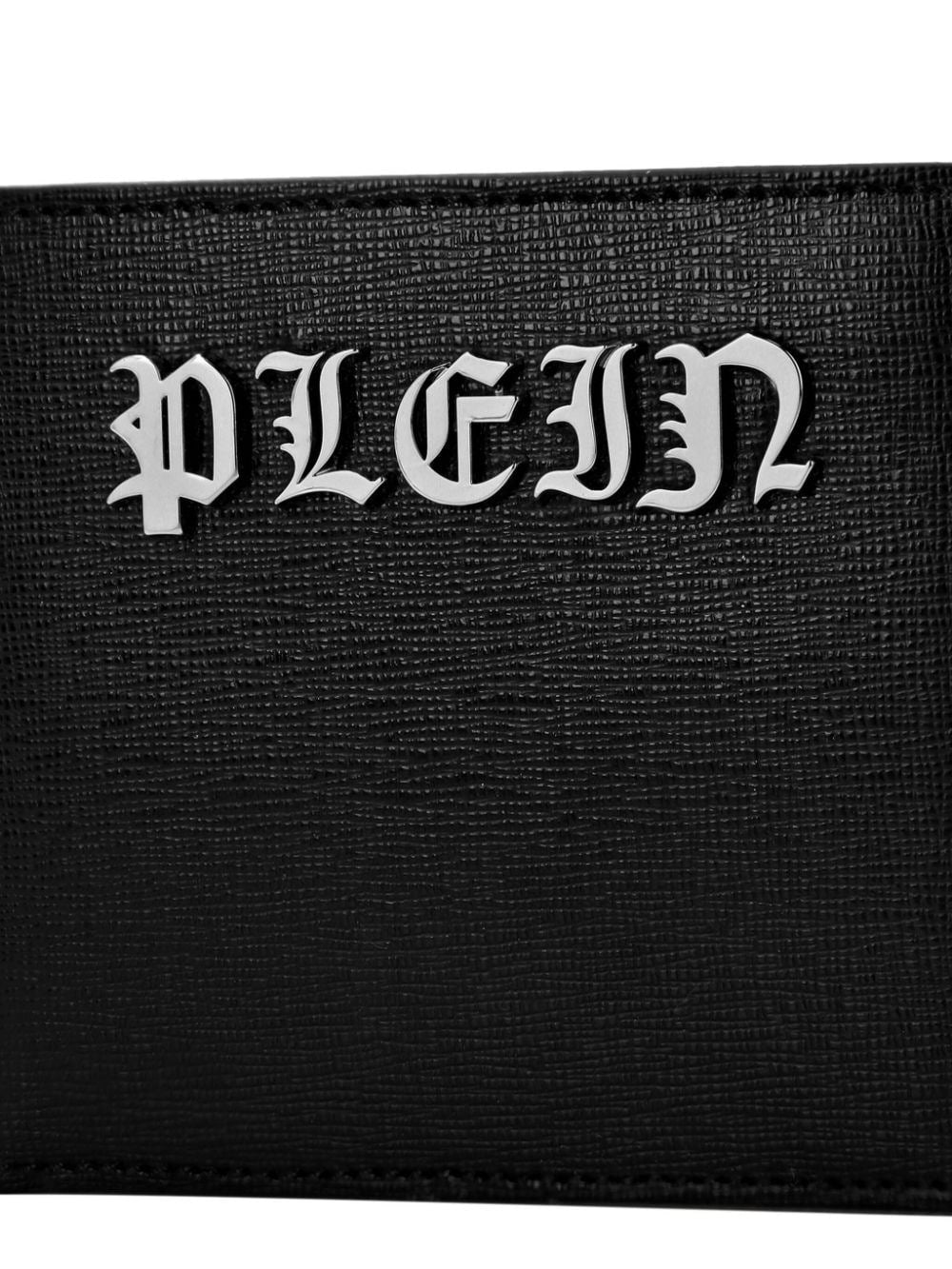 Philipp Plein logo-lettering lather wallet - Image 3