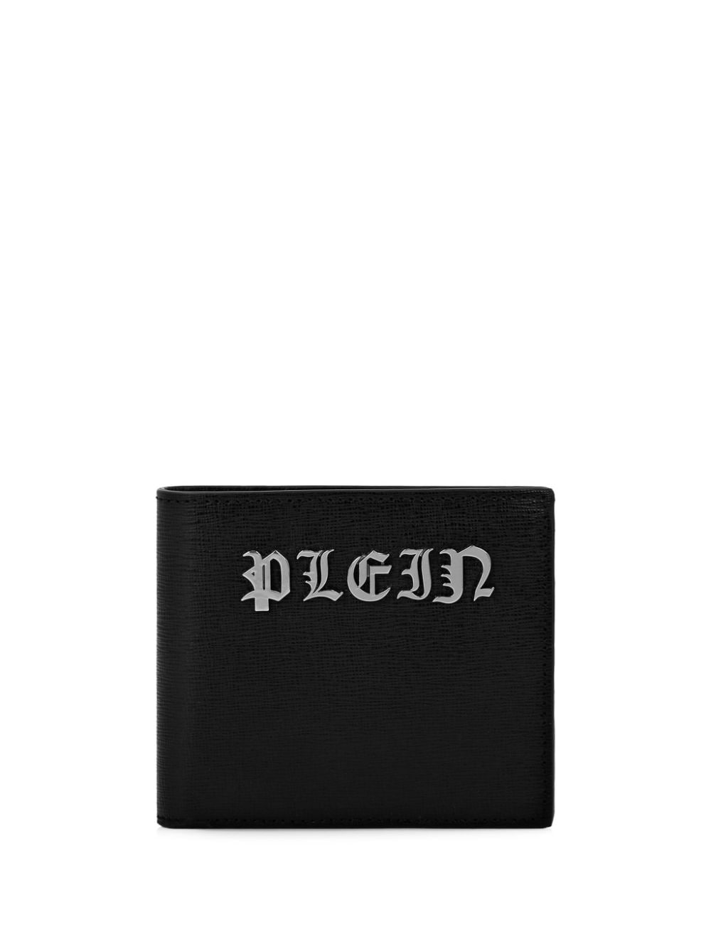 Philipp Plein logo-lettering lather wallet