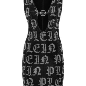 Philipp Plein Gothic Plein rhinestone-embellished minidress