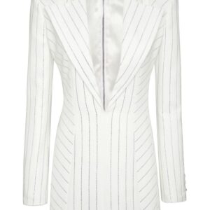 Philipp Plein crystal-embellished long-sleeved minidress