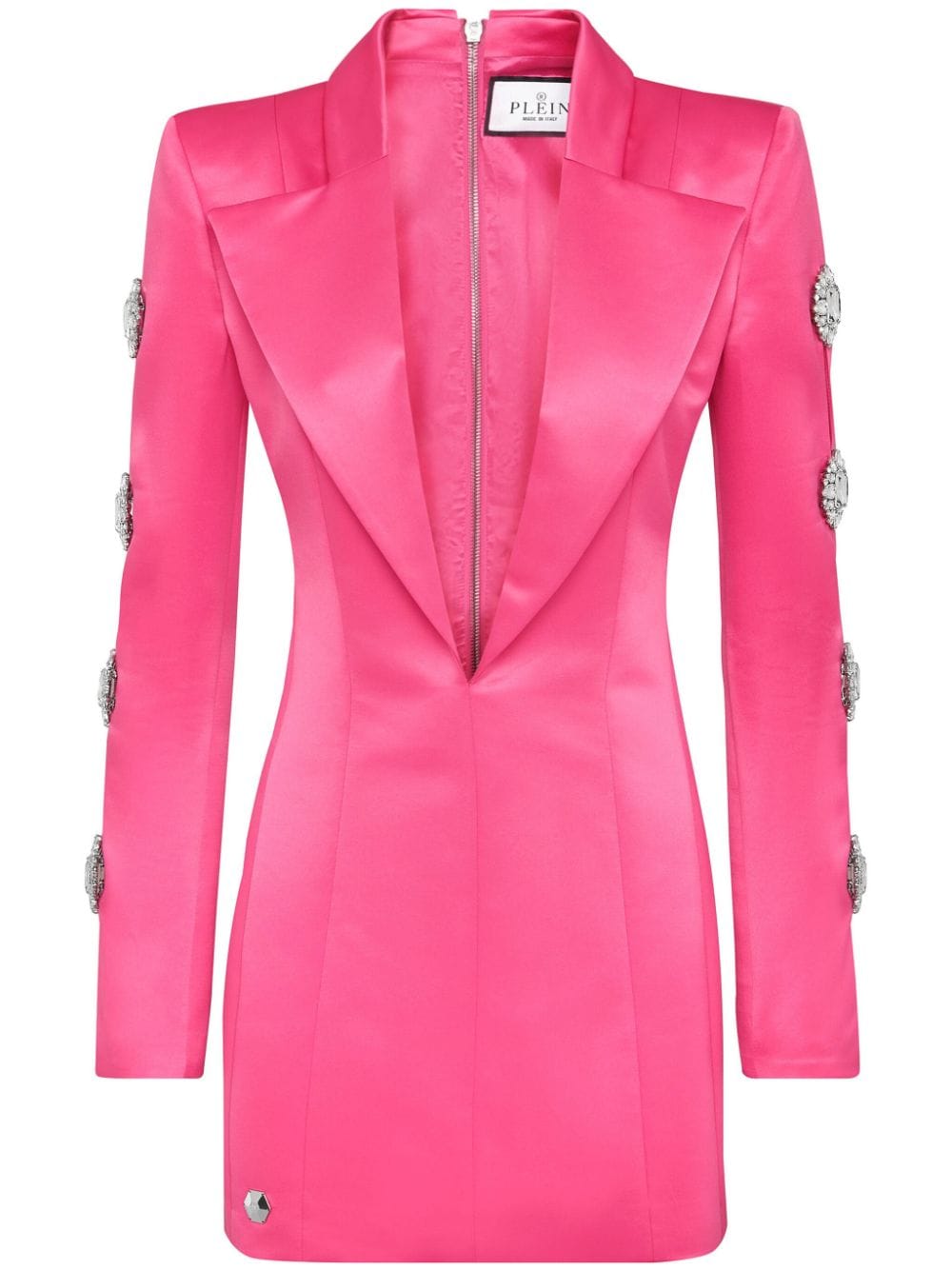 Philipp Plein crystal-embellished mini dress