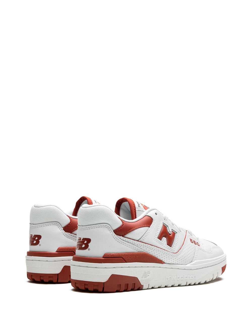 New Balance 550 logo-embossed leather sneakers - Image 3