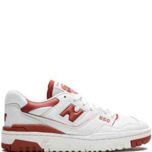 New Balance 550 logo-embossed leather sneakers