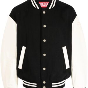 Diesel  L-Franz colour-block bomber jacket