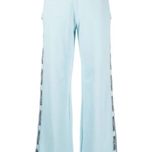 Moschino  logo-trim jersey-cotton track pants
