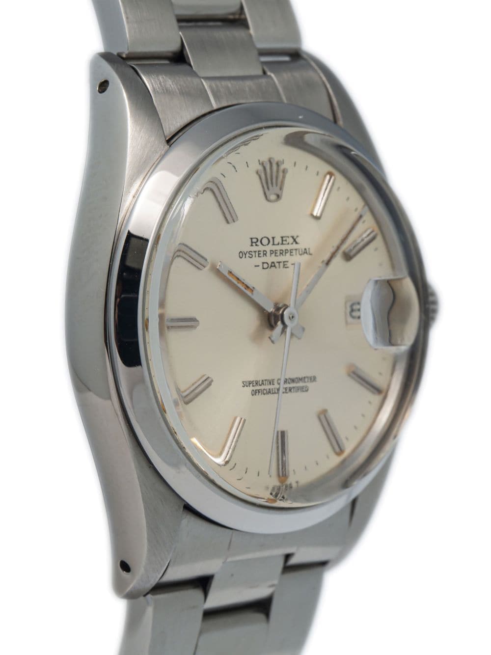 Rolex pre-owned Oyster Perpetual Date 34mm - Image 3