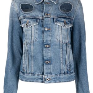 Off-White  cut-out denim jacket