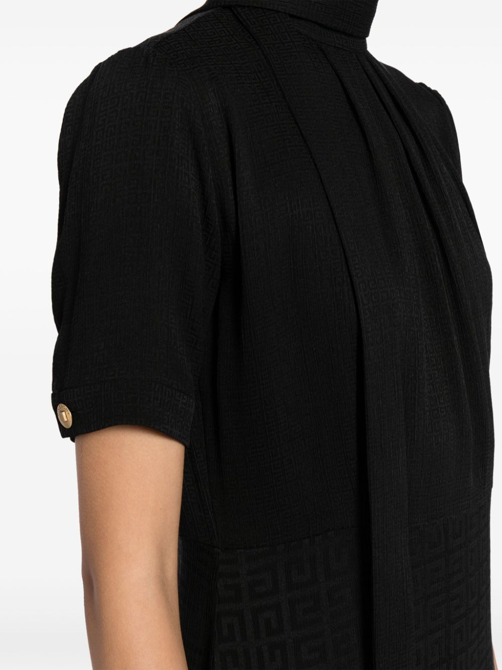 Givenchy 4G-jacquard silk midi dress - Image 5