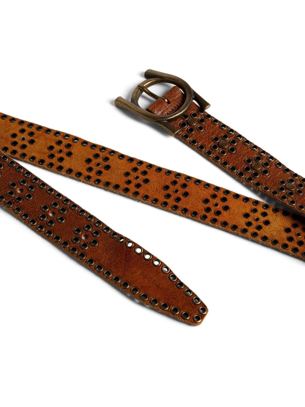 Louis Vuitton eyelet-embellished leather belt - Image 3