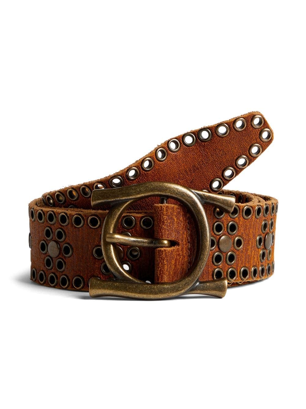 Louis Vuitton eyelet-embellished leather belt - Image 2