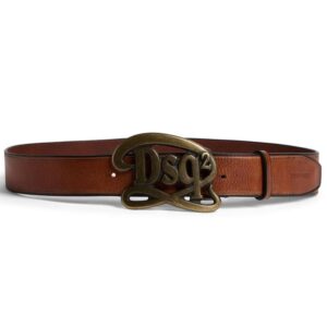 Louis Vuitton logo-buckle leather belt