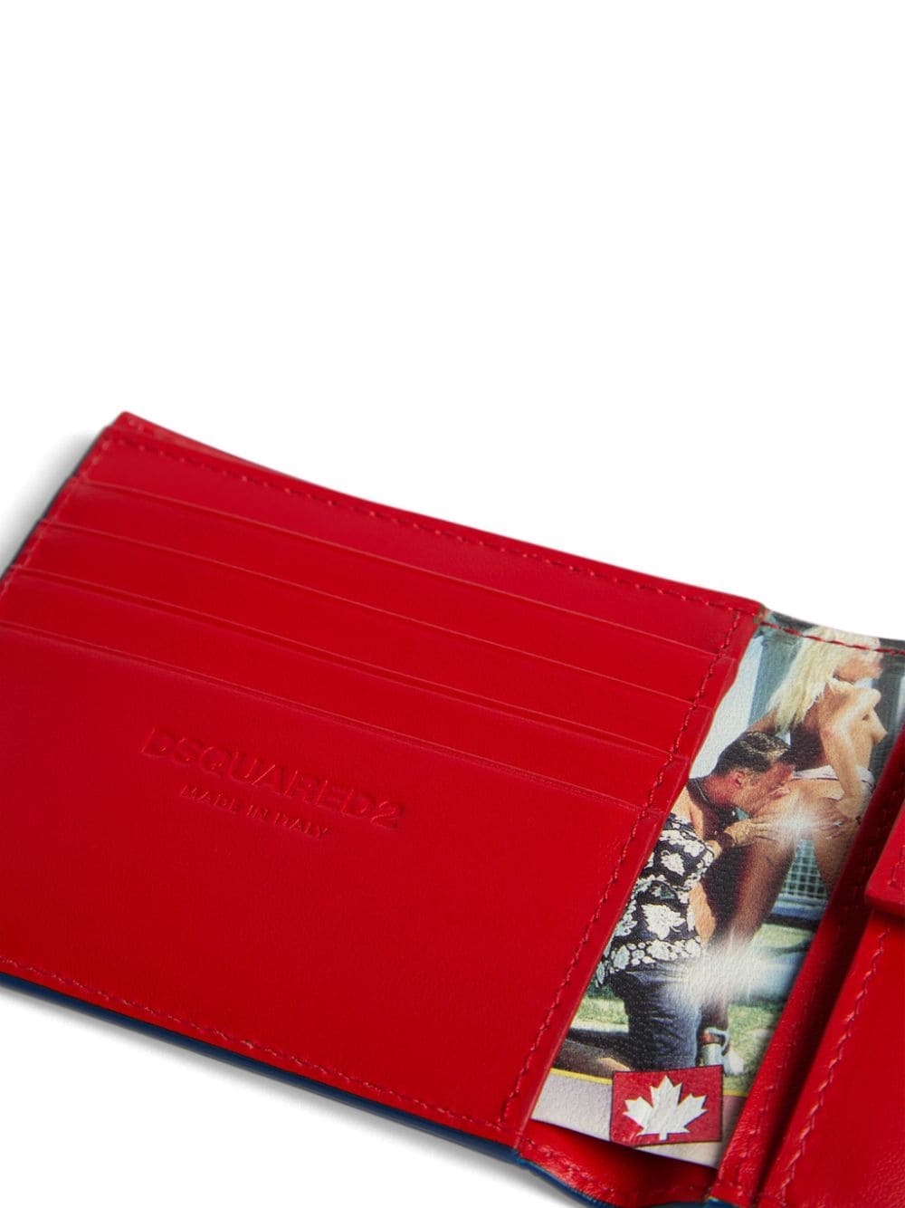 DSQUARED2 logo-print leather wallet - Image 5