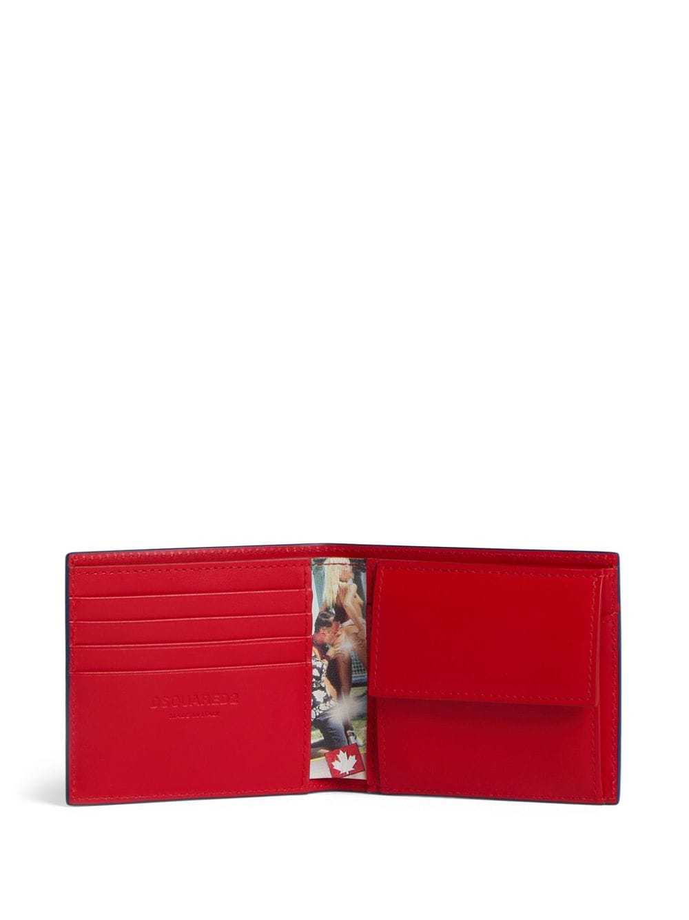 DSQUARED2 logo-print leather wallet - Image 3