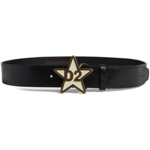Louis Vuitton logo-engraved buckle leather belt